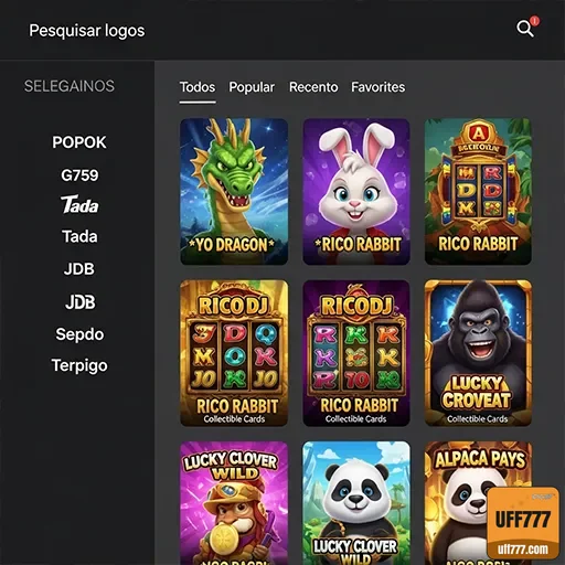 uff777 - app exclusivo - Interface do App